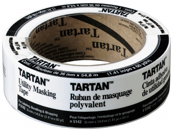 Picture of 3m 1-.50in. Tartan Utility Masking Tape  5142-36A
