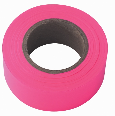 Picture of Irwin Industrial Tool 150ft. Pink Fluorescent Flagging Tape  65603