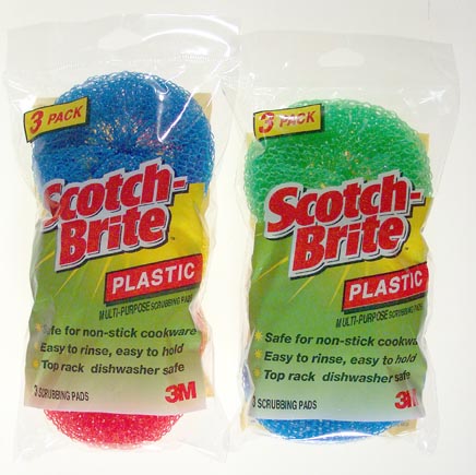 Picture of 3m Scotch-Brite Multi-Purpose Plastic Scrubbing Pads 215FW