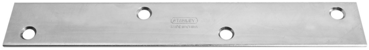 Picture of Stanley Hardware 12in. X 1-.09in. Zinc Plated Mending Plates Without Screws  220335