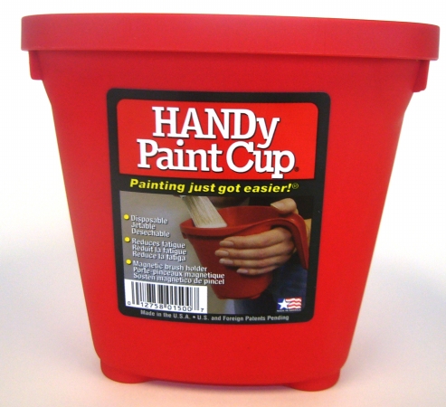 Picture of Bercom 1500CT 6L x 6.5W x 6H 1 Pint Handy Paint Cup