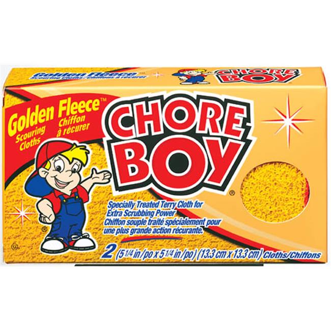 The Spic And Span Company Chore Boy Golden Fleece Scouring Cloth 00217 2CT