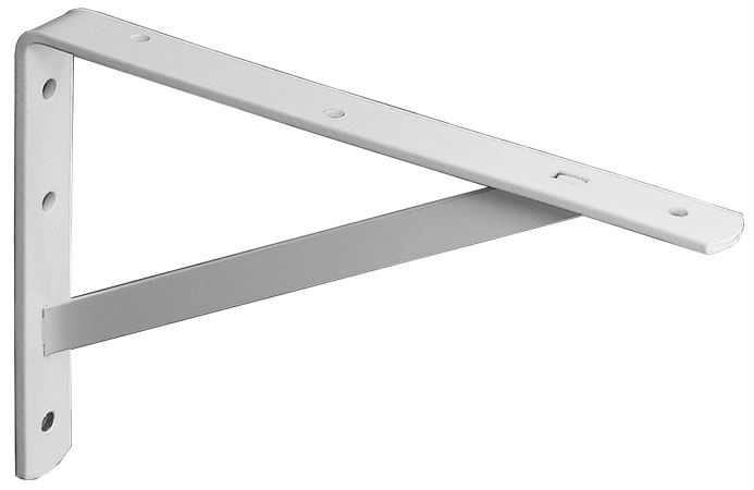 Picture of Knape &amp; Vogt 20in. White Heavy Duty Shelf Brackets 208WH500 