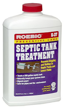 Picture of Roebic K-37 Septic Tank Treatment 1 Quart Bottle