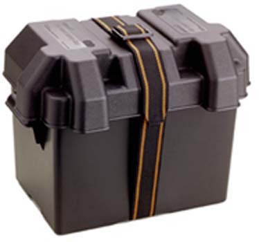 Black Standard Battery Box