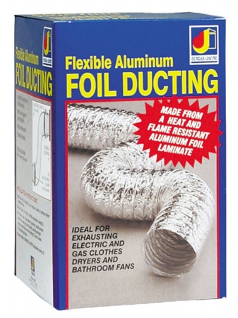 Inc. 3in. X 25ft. Aluminum Foil Ducting