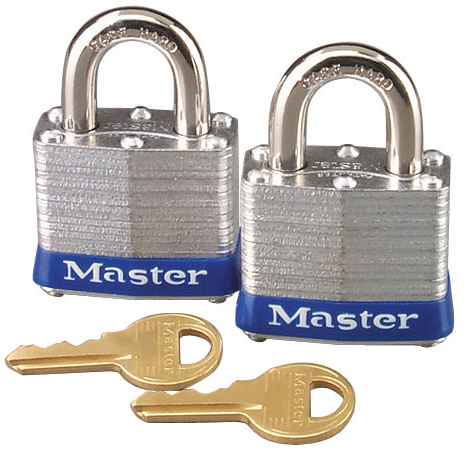 Picture of Master Lock 3T 1-9/16&quot; Keyed Alike Padlock