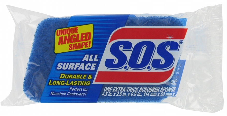 Picture of Clorox S.O.S. All Surface Scrubber Sponge  91017 - Pack of 12