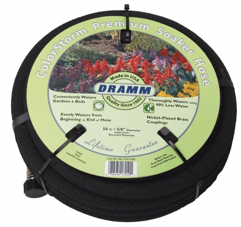 Picture of Dramm Corporation 25 Black ColorStorm Premium Soaker Hose  10-17020