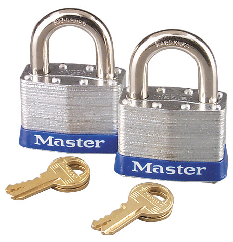 Picture of Master Lock 2 Per Pack 2in. No. 5 Laminated Padlock  5T