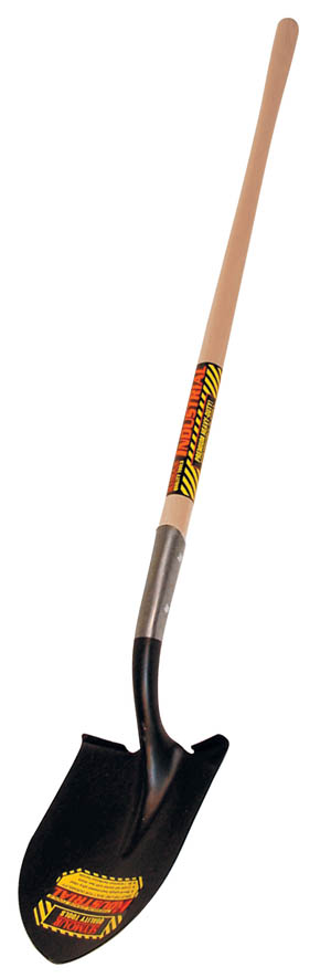 42in. Wood Handle Industrial Round Point Shovel  SV-LR30