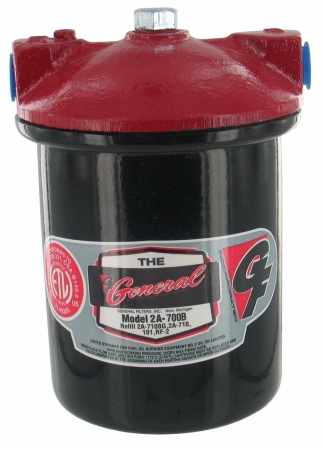 Picture of General Filters Inc. .38in. 2A-700B Galvanized Steel Fuel Oil Filter  2A-700B