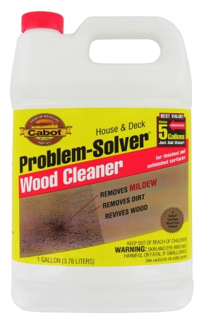 Brand 1 Gallon Problem-Solver Wood Cleaner 140-8002 GL - Pack of 4