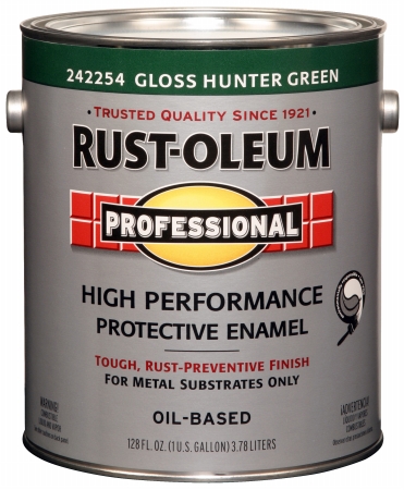 Picture of Rustoleum 1 Gallon Gloss Hunter Green High Performance Protective Enamel Low VOC 
