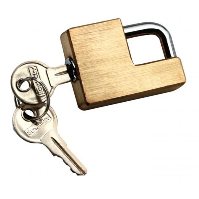 Cequent Products Brass Trailer Hitch Coupler Lock 7005300