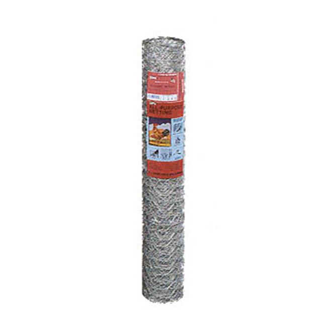 Mat 36in. x 50ft. 2in. Mesh Hexagonal Poultry Netting 308475B