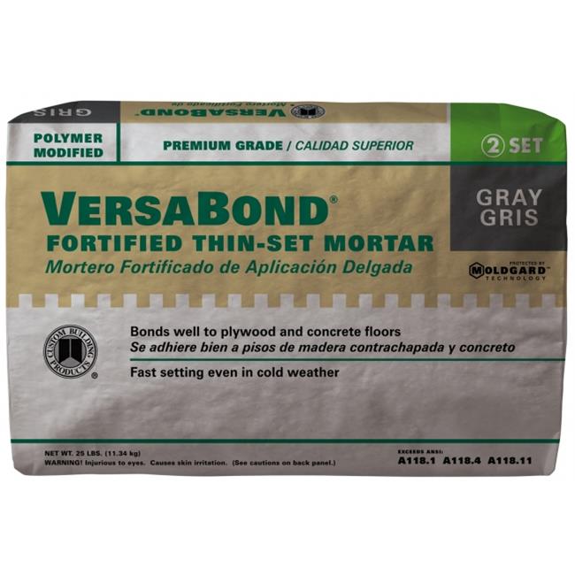Custom Building Products 2 Gray VersaBond Fortified Thin-Set Mortar MTSG25