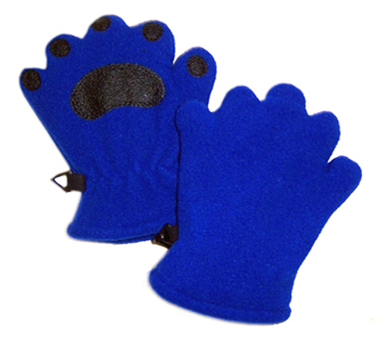 Picture of Bearhands 703673 Youth Mittens - Cobalt Blue