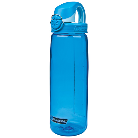 Picture of Nalgene 341864 On The Fly Clear Bottle with Glacial Cap Tritan - Blue