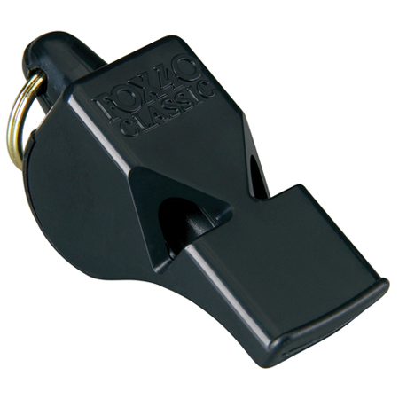 Picture of Fox 40 372462 Whistle Coaching Supplies - Black