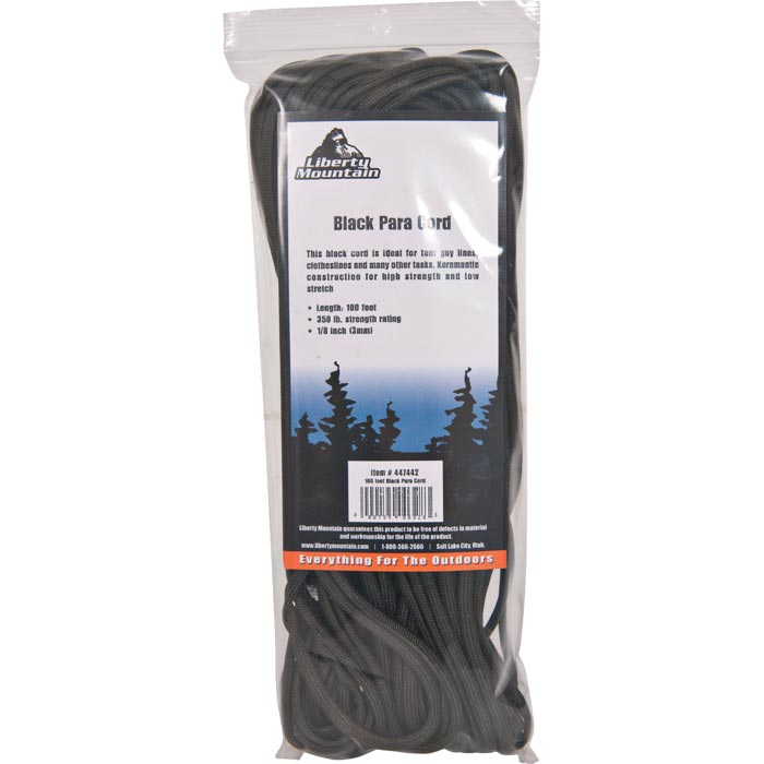 447442 100ft. Para Cord - Black