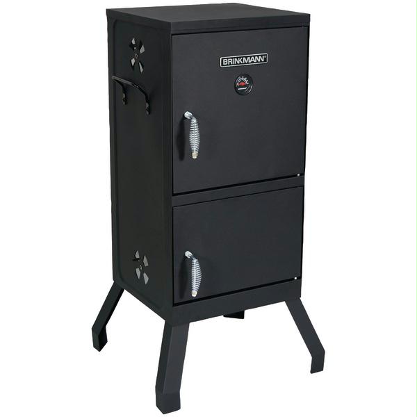 Brinkmann 810 5502 w Square 2 Door Vertical Charcoal Smoker