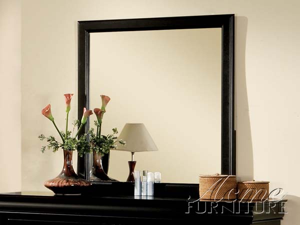 ACME Furniture 19504 Louis Philippe Mirror- Black