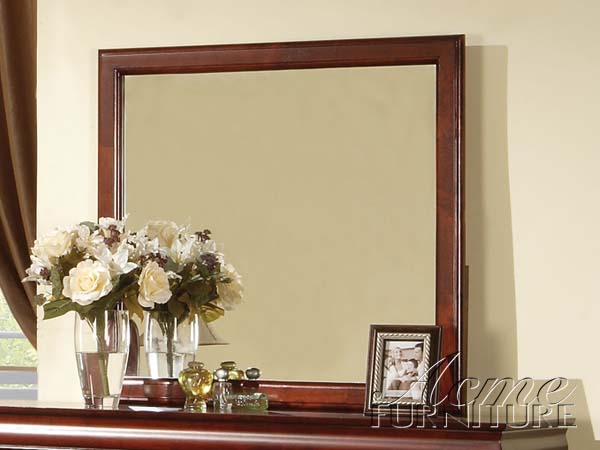 ACME Furniture 19524 Louis Philippe III Mirror- Cherry