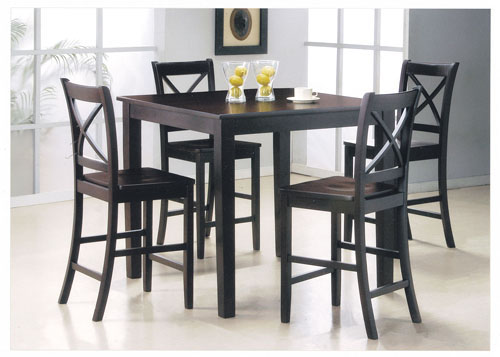 ACME Furniture 07550 Martha 5Pc Pack Dining Set - Espresso
