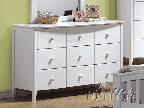 ACME Furniture 09159 San Marino Youth Dresser - White