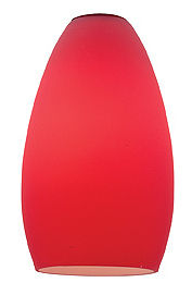 Picture of Access Lighting 23112-RED Inari Silk Glass Shade - Red