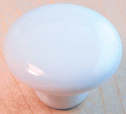 Picture of Ultra 1-.25 in. White Traditions Ceramic Mushroom Knob  41634