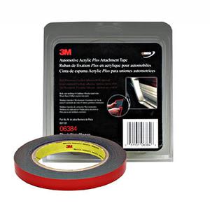 Picture of 3M MMM6384 .50in. x 5 yds Automotive Acrylic Plus Attachment Tape - Black