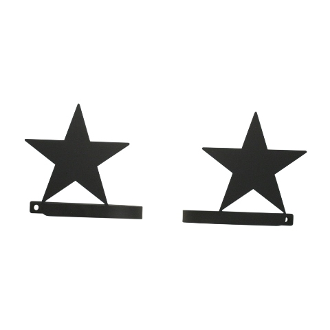 Picture of Village Wrought Iron CUR-TB-45 Star Tie Backs