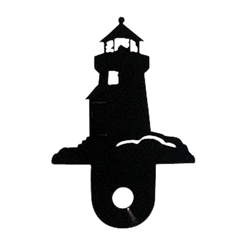 Picture of Village Wrought Iron DHK-10 Lighthouse Door Silhouette