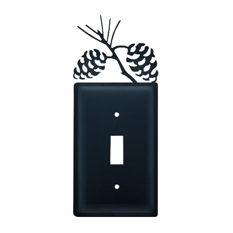 Picture of Village Wrought Iron ES-89 Pinecone Switch Cover
