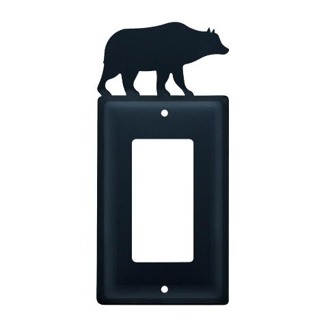 Picture of Village Wrought Iron EG-14 Bear GFI Cover