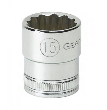 1/4" Drive, 4mm Metric Socket, 6 Points, 1/4in,drive 6pt Stndr,metric,4mm