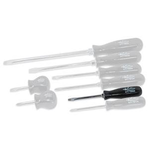 3in. Slotted Screwdriver with Black Handle