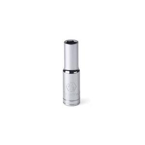 1/2" Drive, 11/16" SAE Socket, 6 Points, drive 6pt Deep,sae,1/2in,11/16in