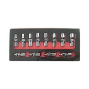 12 Piece .25in. Drive 6 Point Metric Flex Socket Set