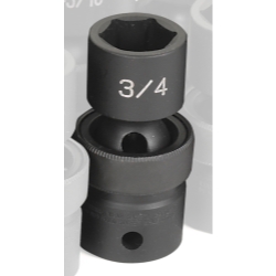 Grey Pneumatic 1/2" Drive x 3/4" Standard Universal Socket (2024U)