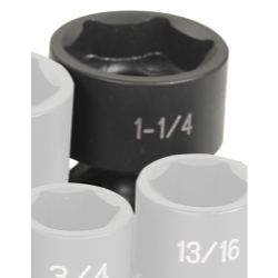 Socket 1-.25 .50D Imp Univ 6Pt