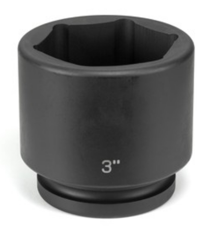 1in. Drive 6 Point Fractional Impact Socket 1-.63in.