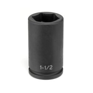 Socket 1-.50 .75D BDD WHL IMP HEX DP BLK