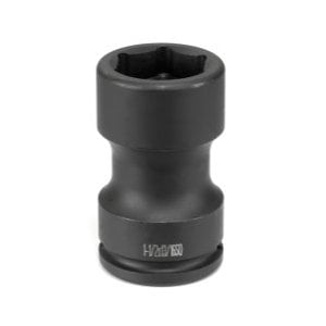 GRE3223C Socket 1-.50 .75D BDD WHL IMP HEX DP BLK -  GREY PNEUMATIC