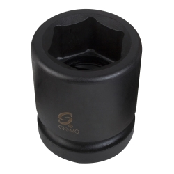 Sunex 1 Inch Drive 3-3/4 Inch Standard Impact Socket Black - 5120