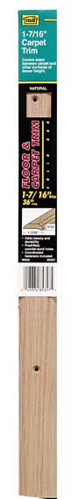 M-d Products 1-.44in. X 36in. Unfinished Oak Carpet Trim