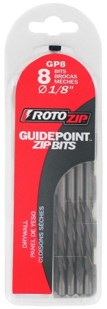 Picture of Bosch-rotozip-skil 8 Count .13in. Guidepoint Zip Bits  GP8