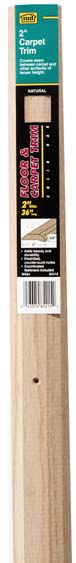 M-d Products 2in. X 36in. Unfinished Oak Carpet Trim
